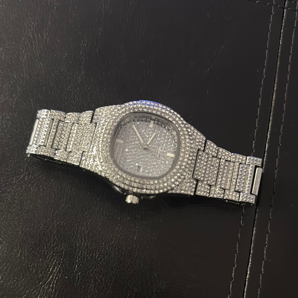 Silver Luxury Men's Watch